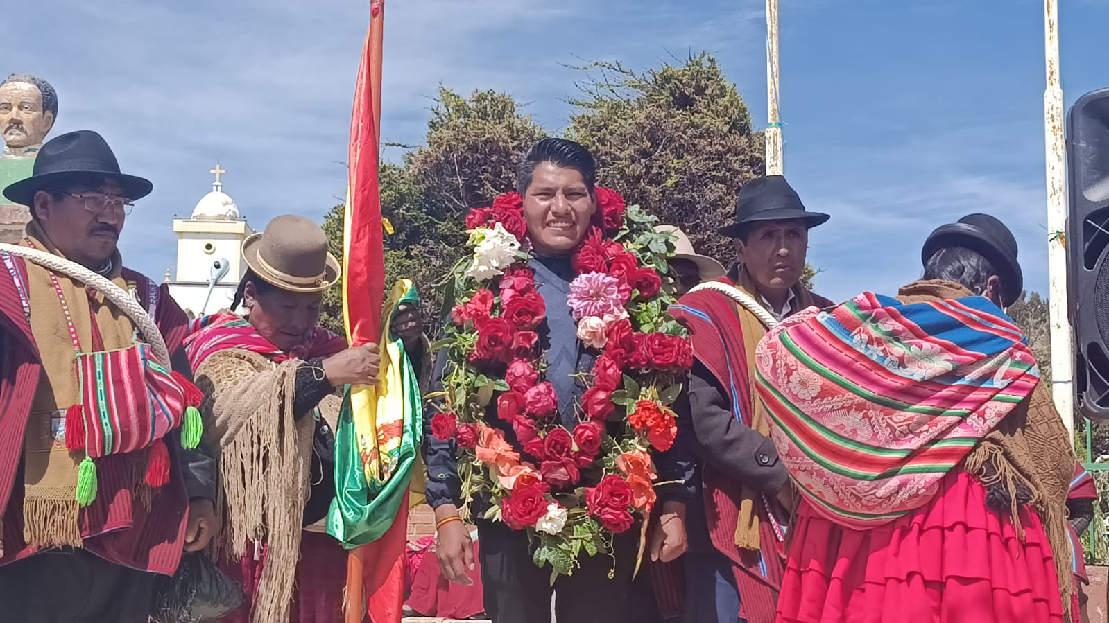 Parte la “marcha por la democracia” de René Yahuasi desde la provincia Camacho